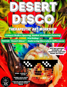 ‘Desert Disco’ - A Moon Sluice Therapeutic Art Workshop