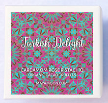 Load image into Gallery viewer, Rose Cardamom Pistachio Truffles